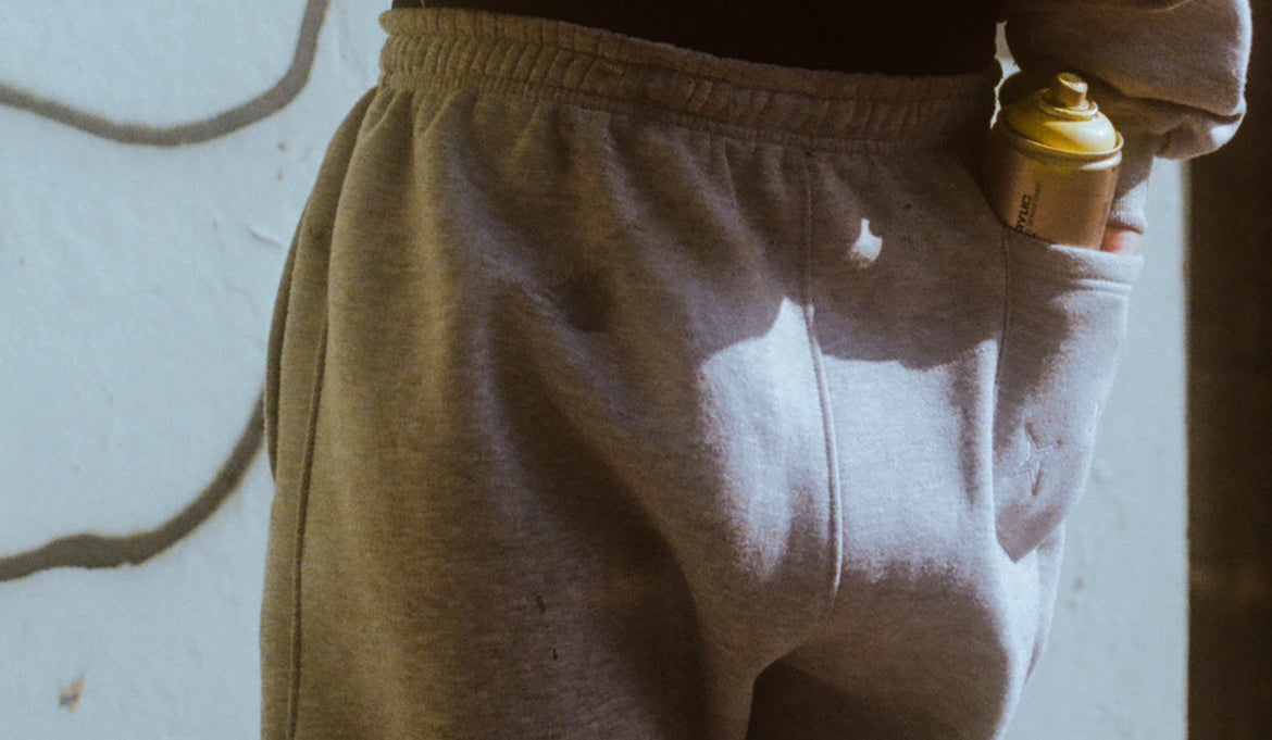 ASH GREY MURAL SWEATS PRE-ORDER
