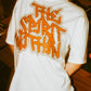 DUSKY BROWN MURAL TEE (OVERSIZED) PRE-ORDER