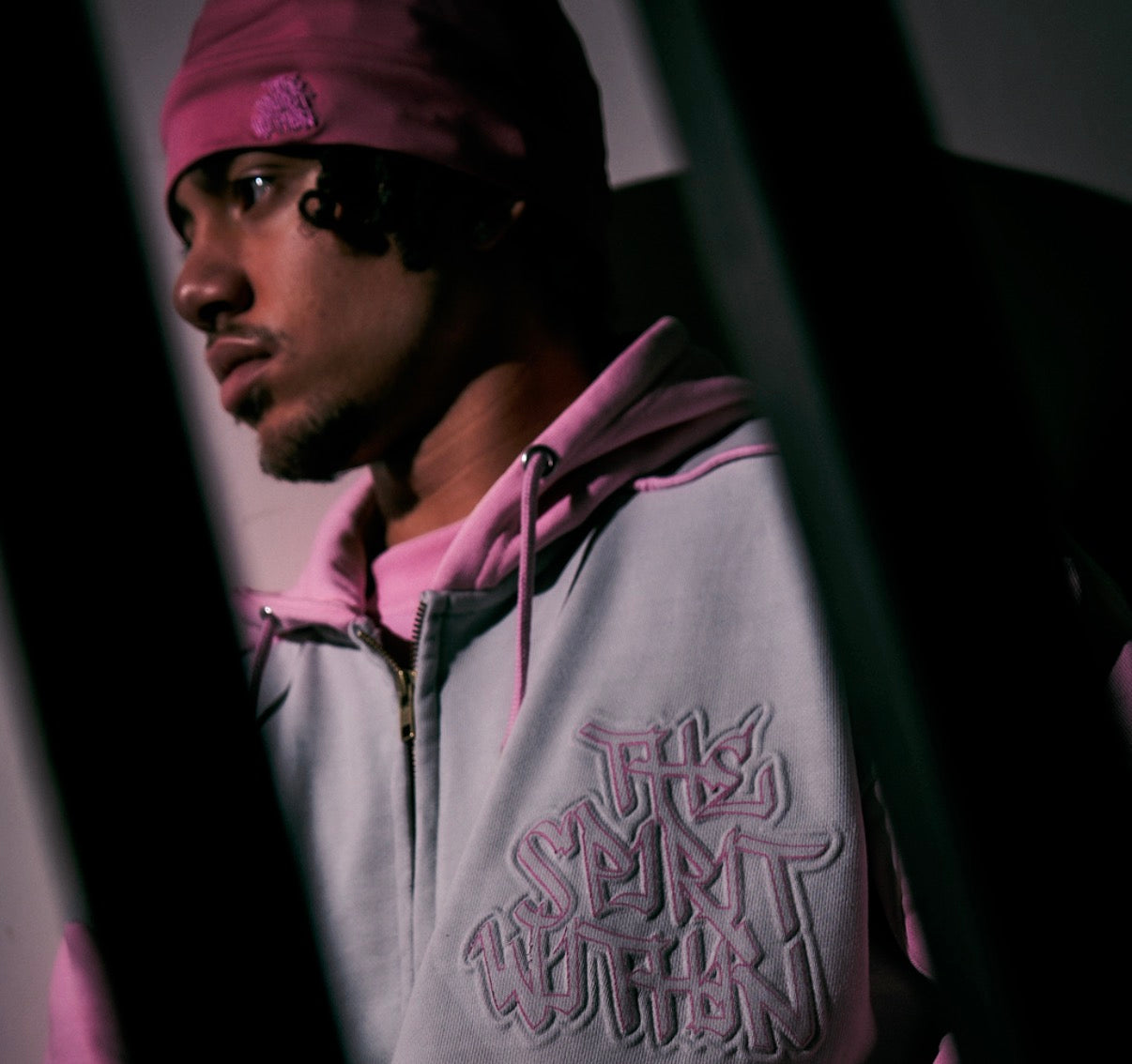 BLUSH PINK SKULLY